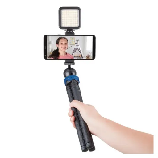 Sunpak Portable Vlogging Kit with LED Light 2 512x512.webp