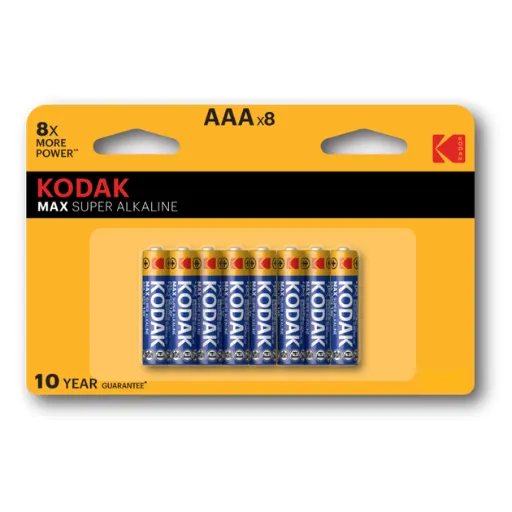 [7023] Kodak Max Alkaline AAA 6+2 Unidades