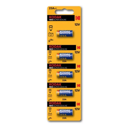 Kodak Max Alkaline Battery Battery 12v 23A 5-pack