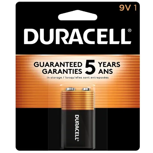 [MN1604] Duracell Alkaline Battery 9V 1-pack