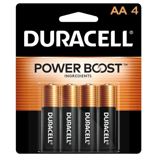 [MN1500-4] Duracell Alkaline Battery AA 4-pack