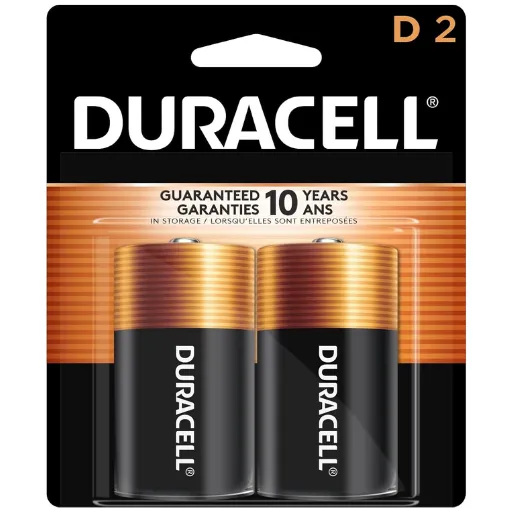 [MN1300] Duracell Alkaline Battery D 2-pack