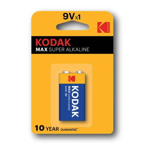 [7012] Kodak Max Alkaline Battery 9V 1-pack
