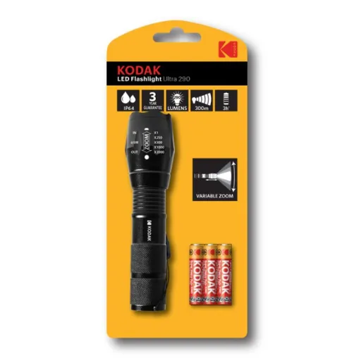[7066] Kodak LED Flashlight Ultra 290 Lumens